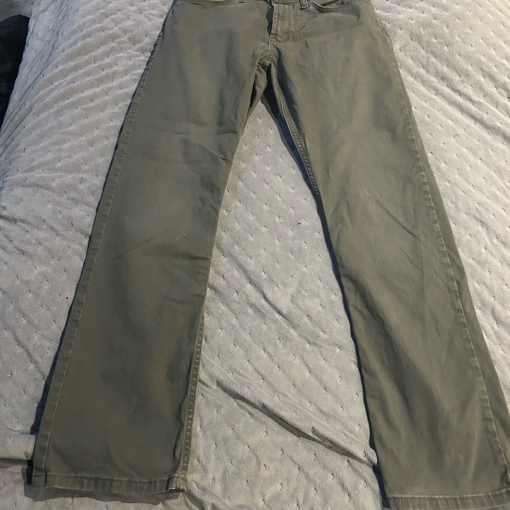 Men's Khaki Cotton Pants 32x32
